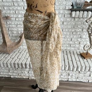 Vintage Sheer Sarong
